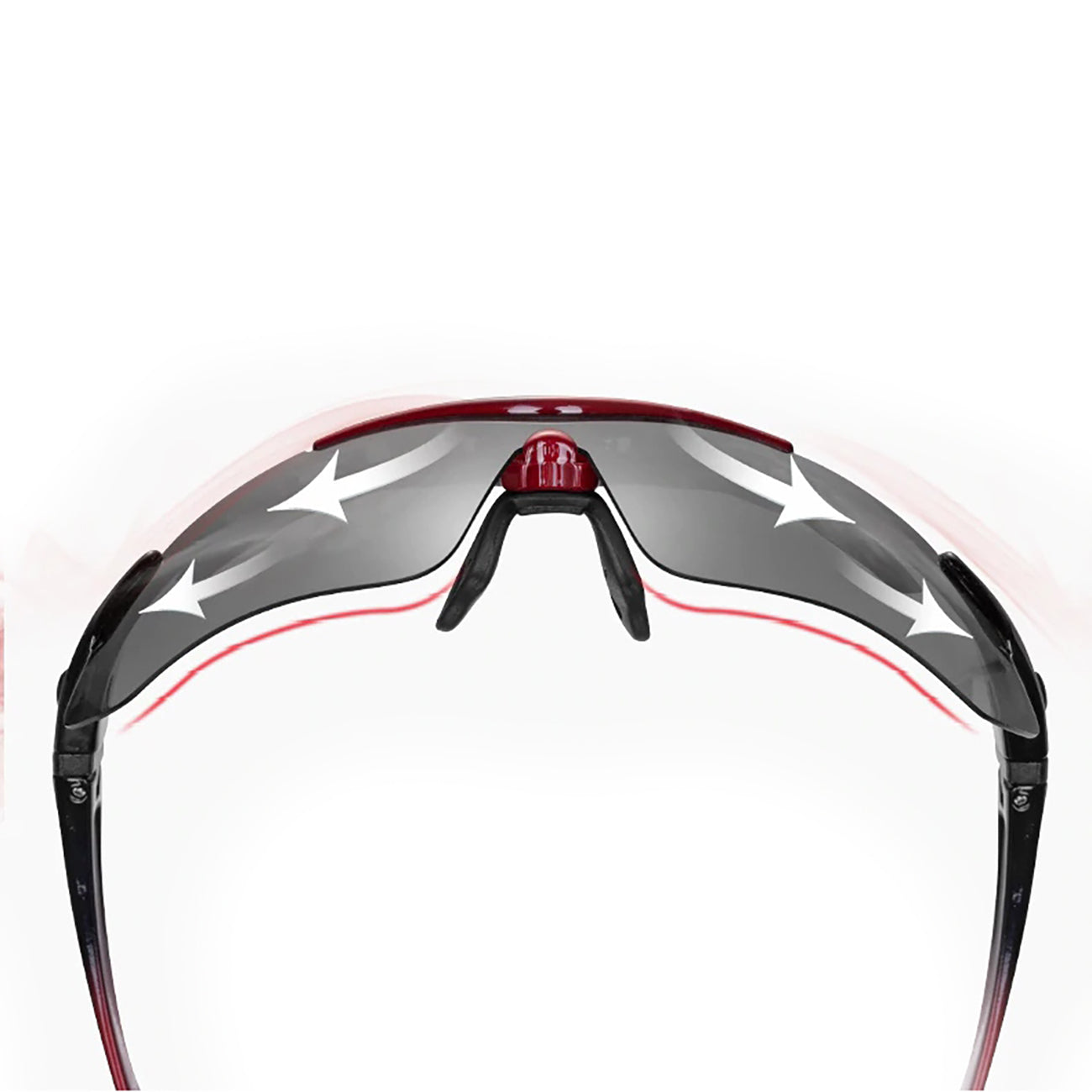 Cycling clothing – Polarized cycling glasses 10001 - SET black - Carlat