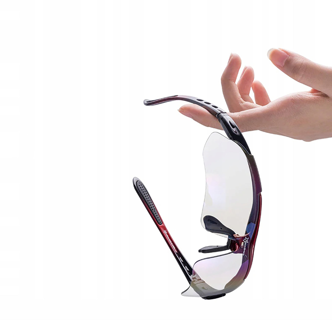 Cycling clothing – Polarized cycling glasses 10001 - SET black - Carlat