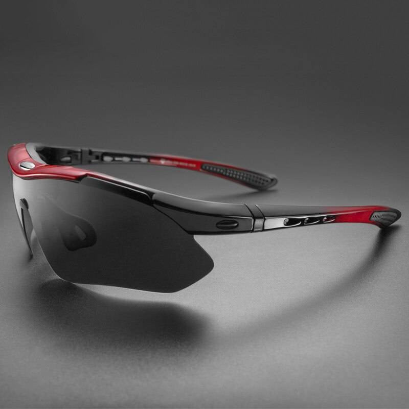 Cycling clothing – Polarized cycling glasses 10001 - SET black - Carlat