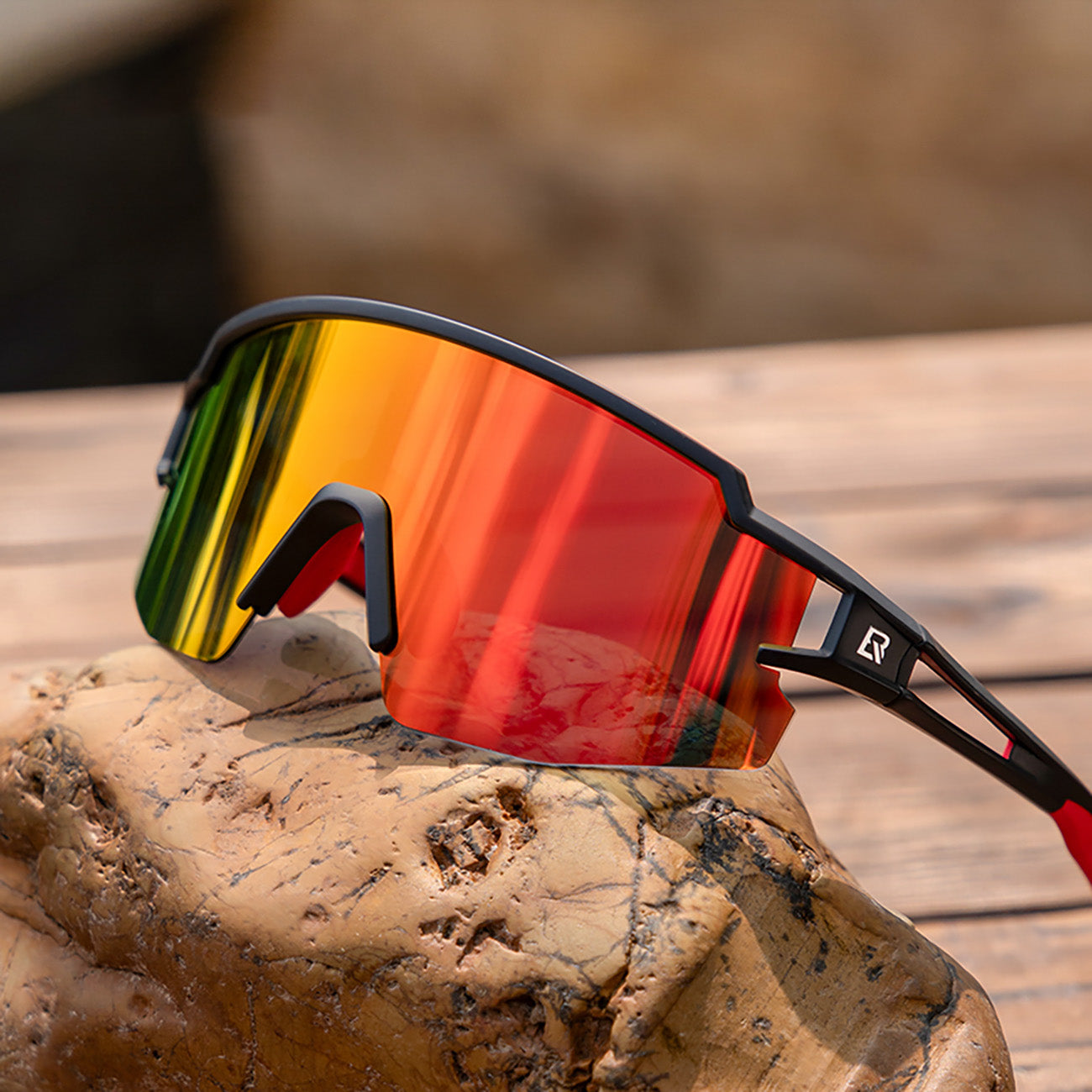 Cycling clothing – Polarized cycling glasses for children with a - Carlat