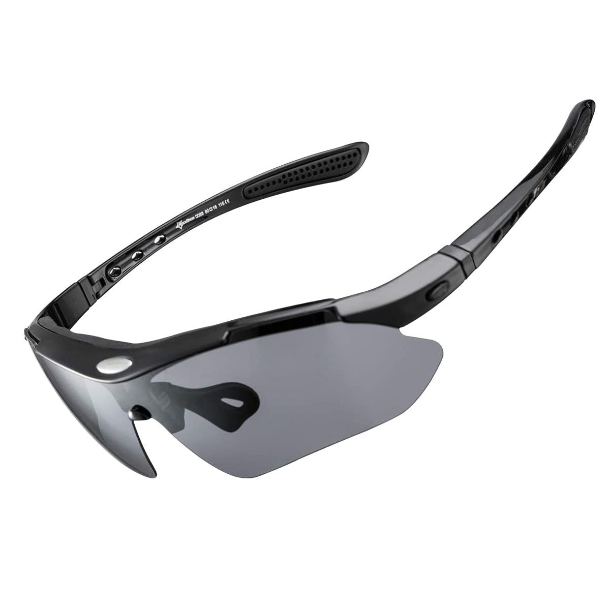 Cycling clothing – Polarized cycling glasses with replaceable colored lenses - Carlat
