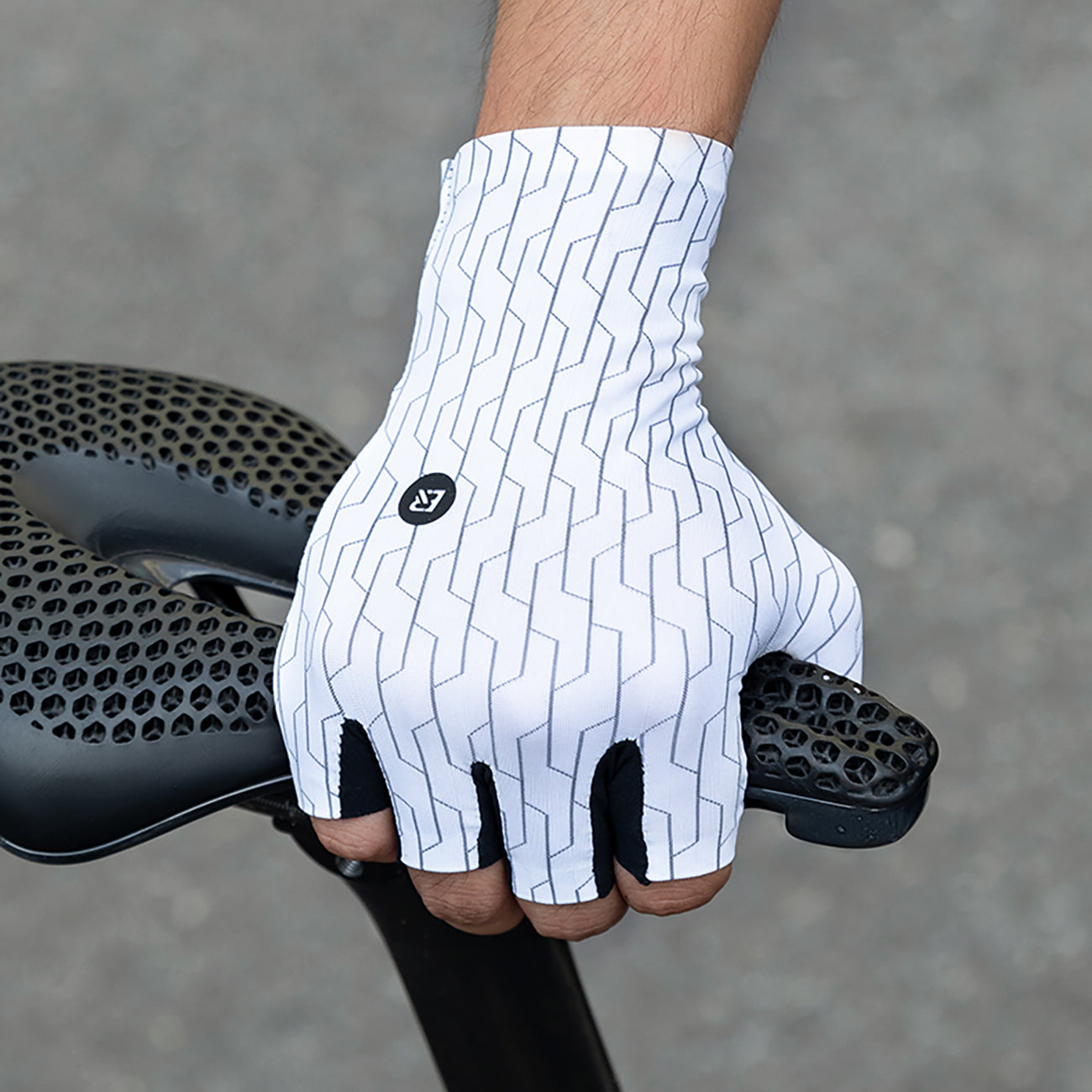 Cycling clothing – Road cycling gloves, size L - white - Carlat