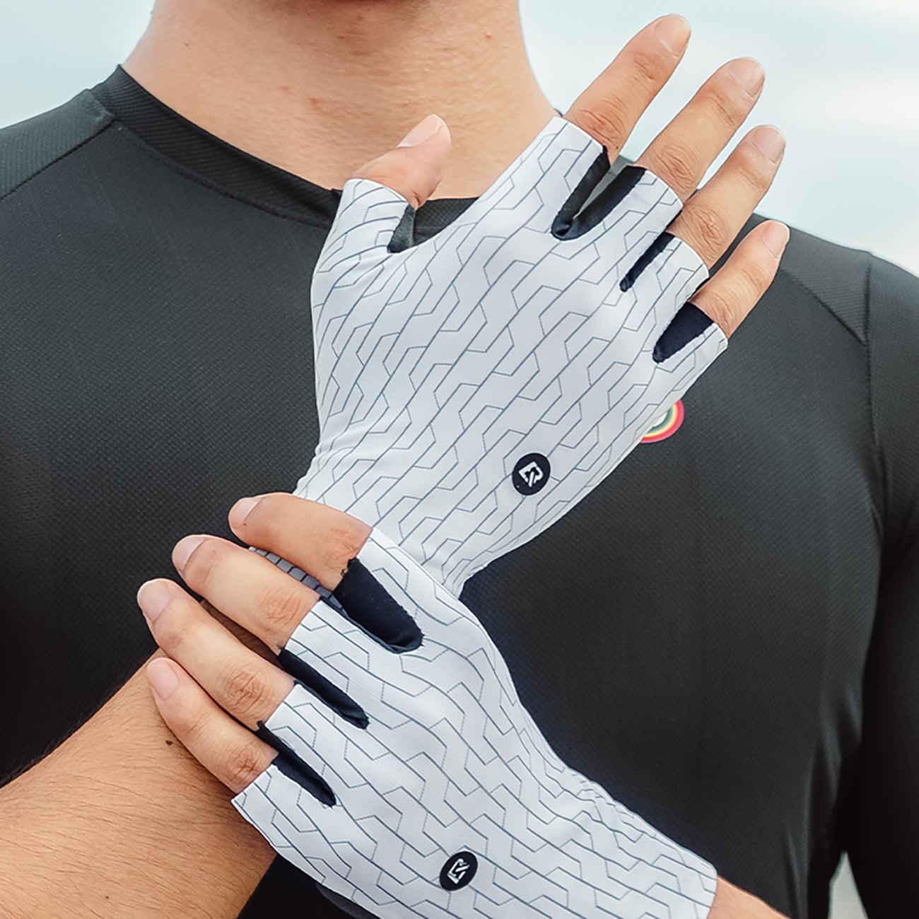 Cycling clothing – Road cycling gloves, size L - white - Carlat