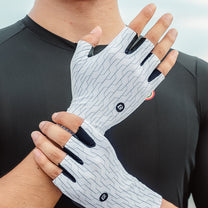 Cycling clothing – Road cycling gloves, size L - white - Carlat
