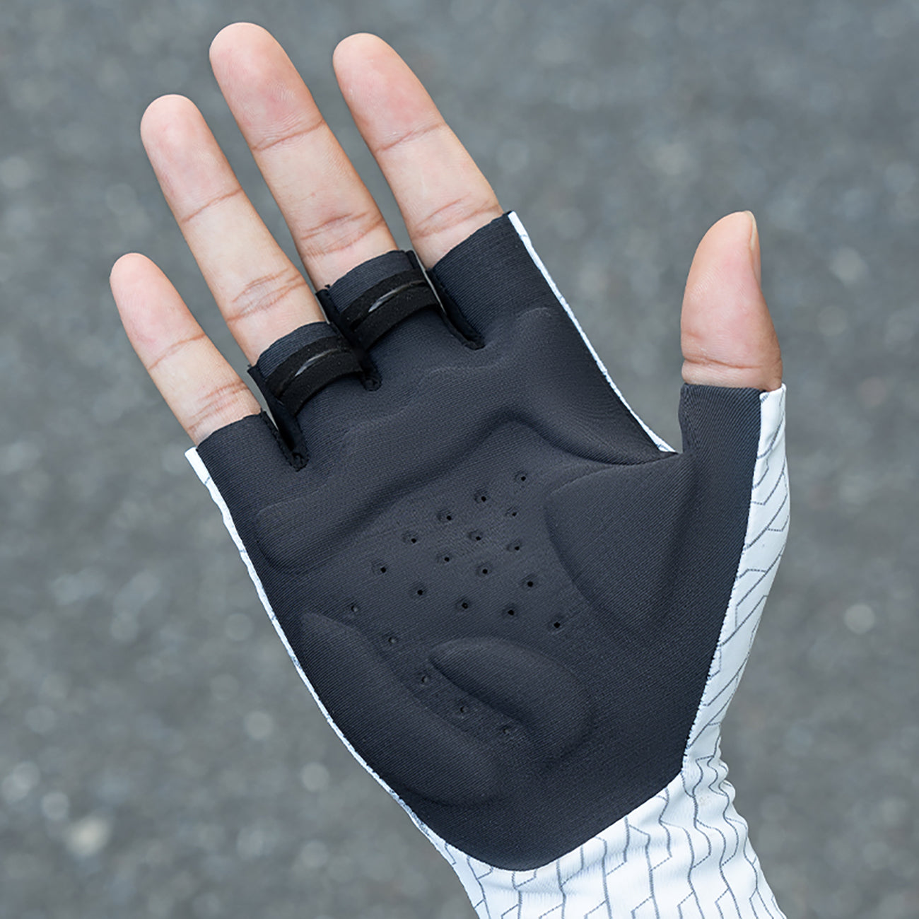 Cycling clothing – Road cycling gloves, size L - white - Carlat