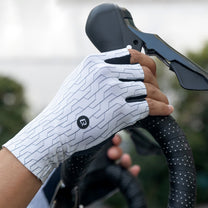 Cycling clothing – Road cycling gloves, size L - white - Carlat