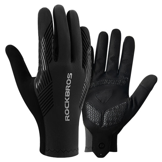 Cycling clothing – Shock-absorbing cycling gloves, full size XL - Carlat