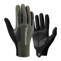 Cycling clothing – Shock-absorbing cycling gloves, size L - green - Carlat