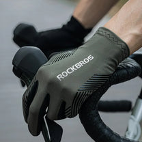 Cycling clothing – Shock-absorbing cycling gloves, size L - green - Carlat