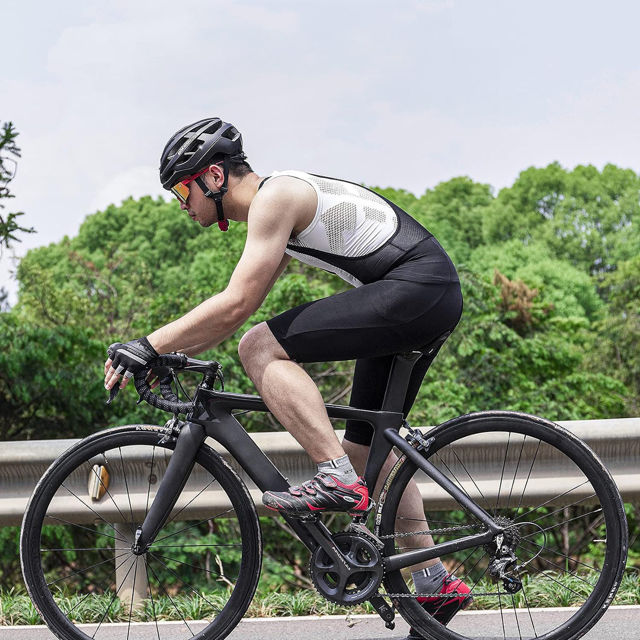 Cycling clothing – Short bib shorts with M insert - Carlat