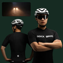 Cycling clothing – Short-sleeved cycling jersey M - black - Carlat