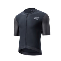 Cycling clothing – Short-sleeved cycling jersey, size XL - black - Carlat