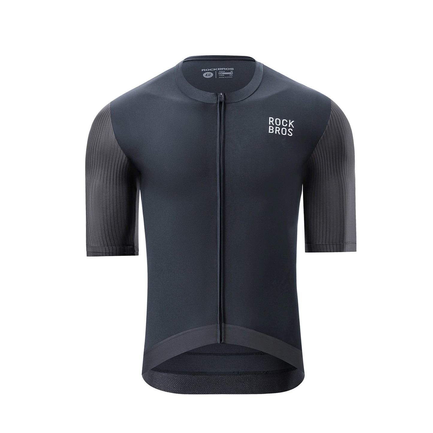 Cycling clothing – Short-sleeved cycling jersey, size XS - black - Carlat