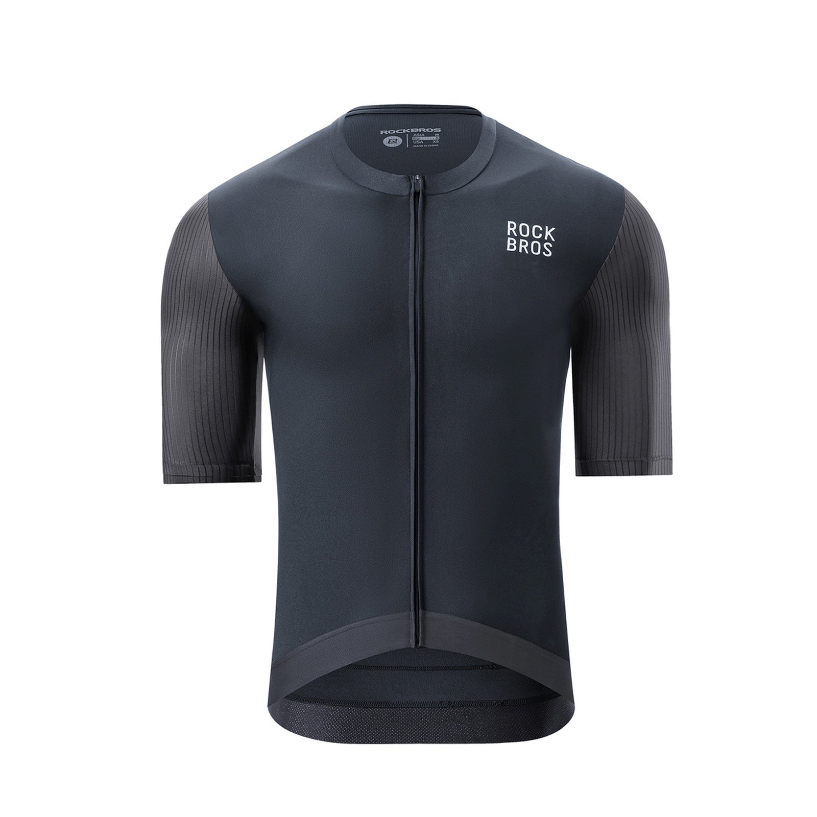 Cycling clothing – Short-sleeved cycling jersey, size XS - black - Carlat