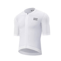 Cycling clothing – Short-sleeved cycling jersey, size XXL - white - Carlat
