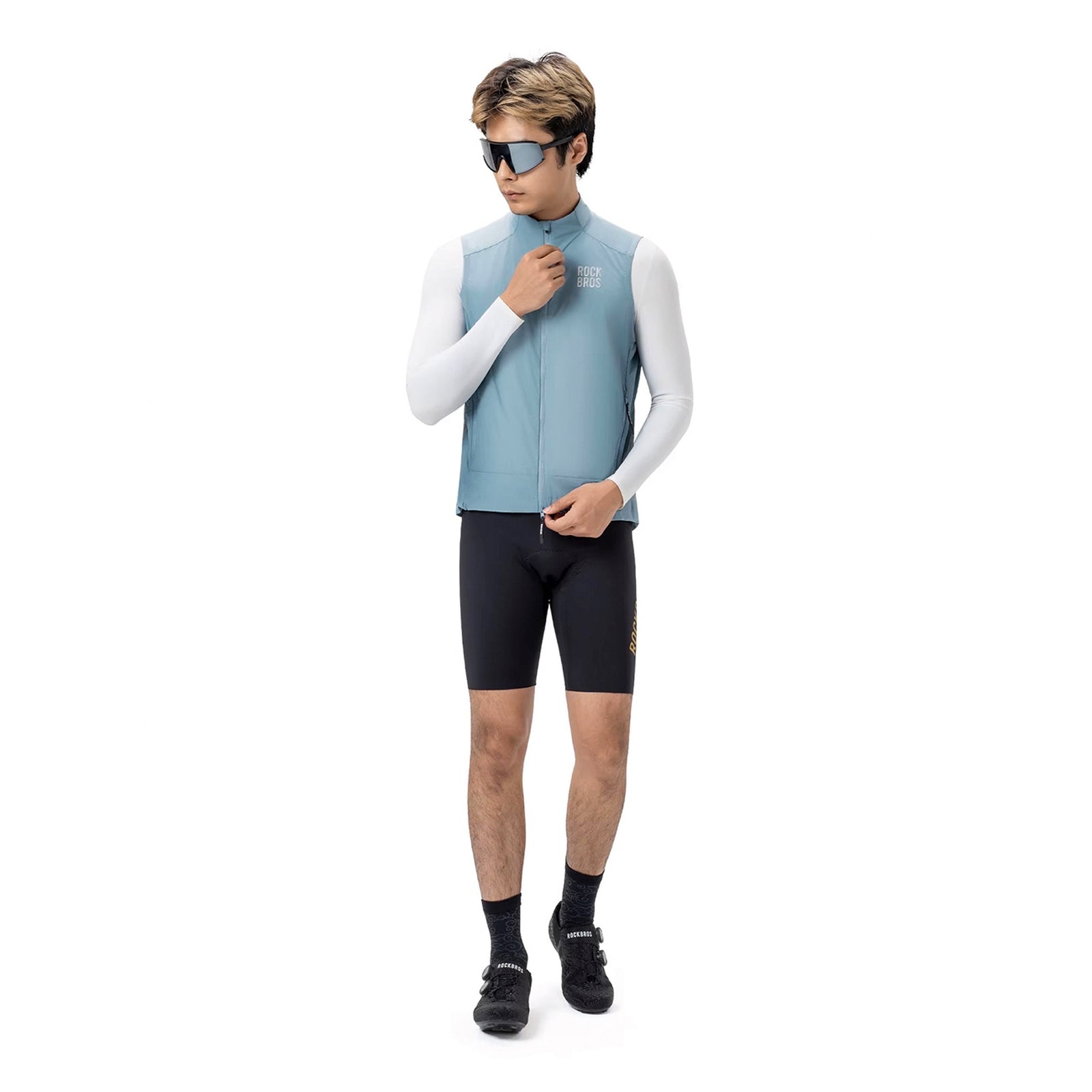 Cycling clothing – Spring/autumn windproof cycling vest, size XXL - Carlat