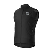Cycling clothing – Spring/autumn windproof vest, size M - black - Carlat