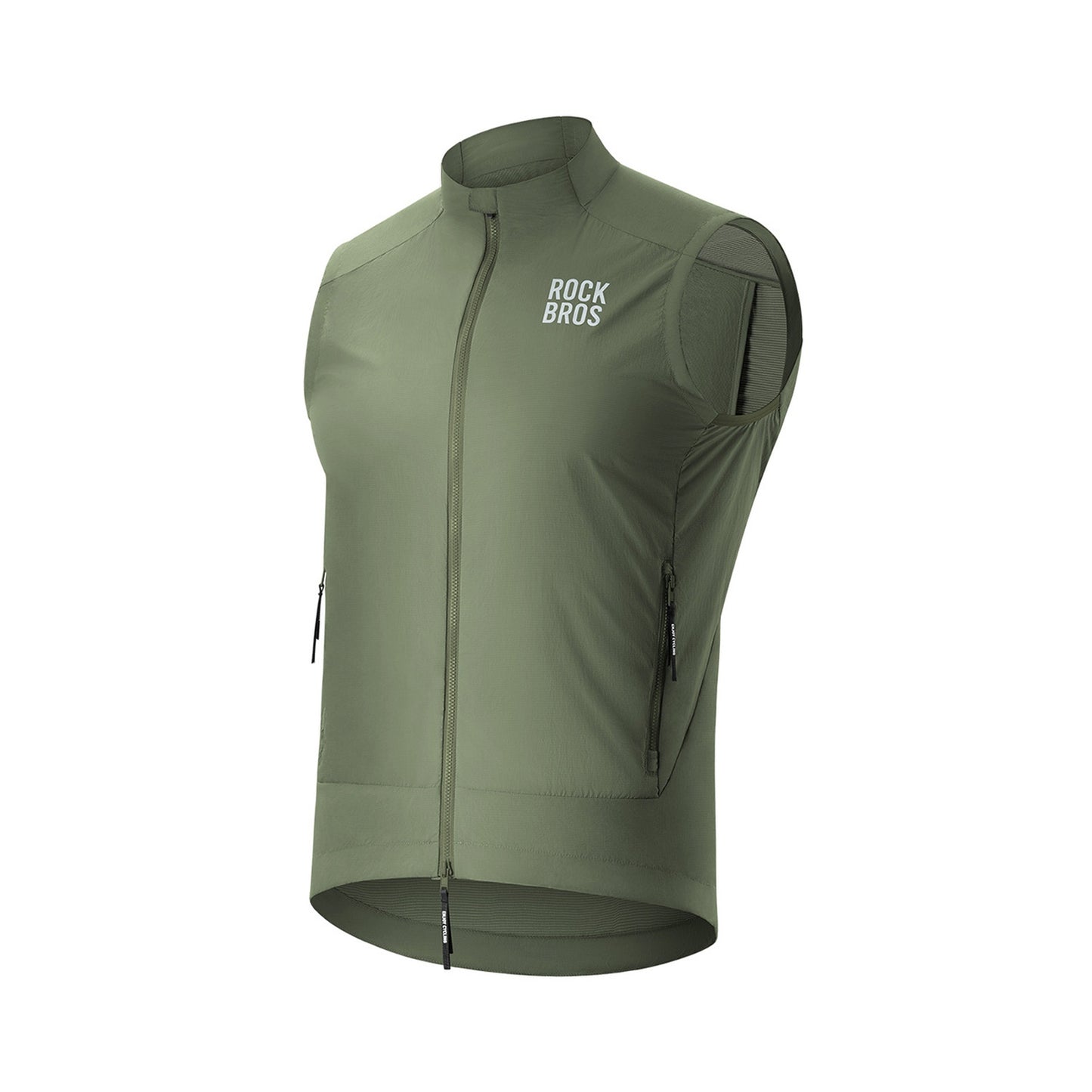 Cycling clothing – Spring/autumn windproof vest, size M - green - Carlat