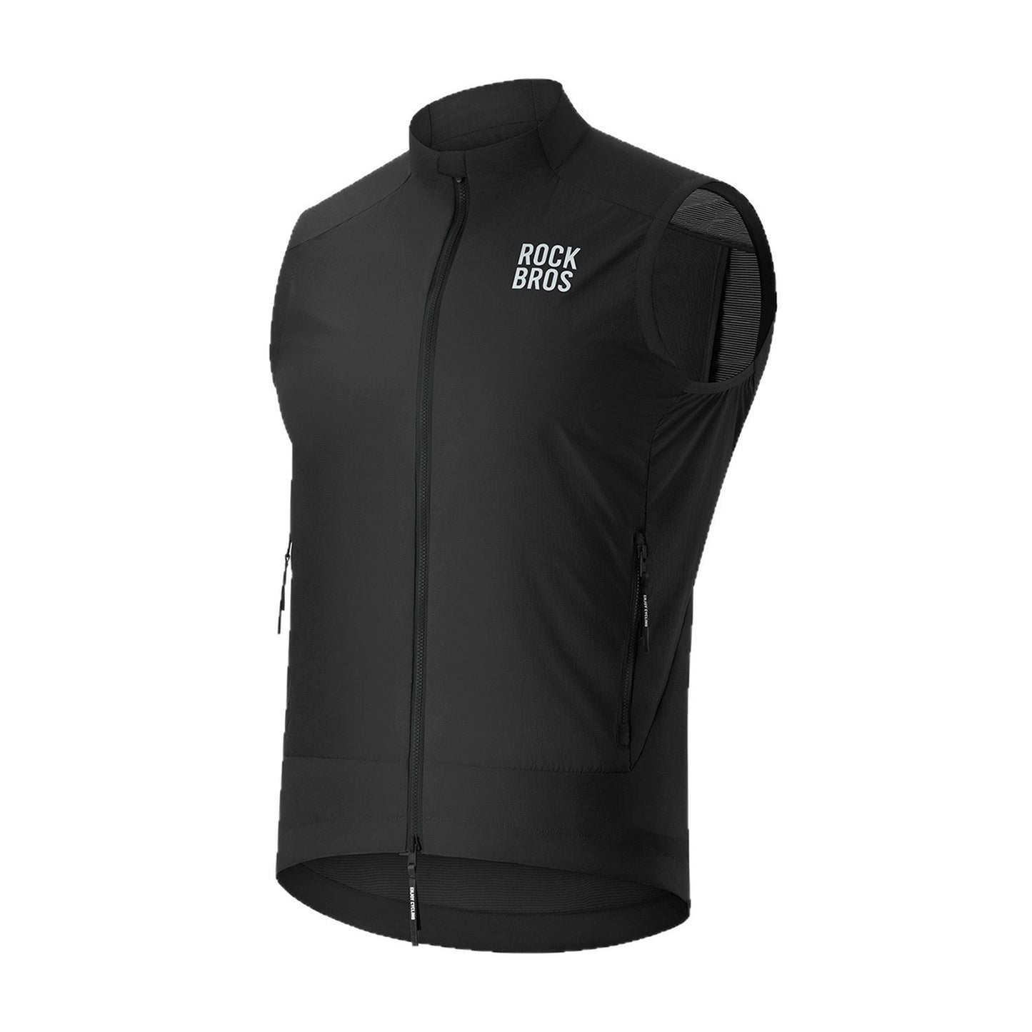 Cycling clothing – Spring/autumn windproof vest, size S - black - Carlat