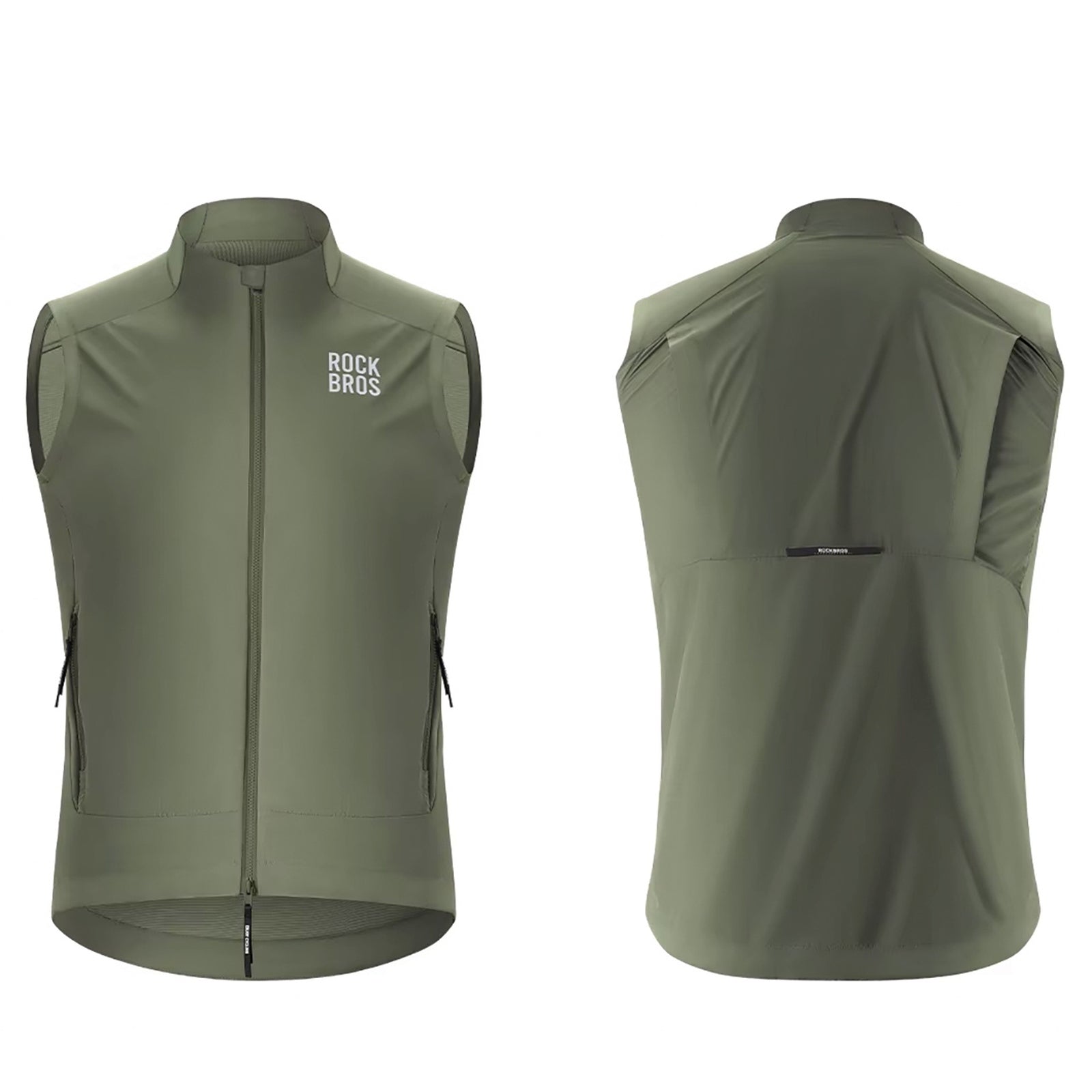 Cycling clothing – Spring/autumn windproof vest, size S - green - Carlat