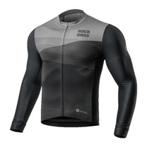 Cycling clothing – Spring/summer XXL long-sleeved cycling jersey - black - Carlat
