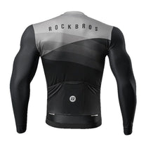 Cycling clothing – Spring/summer XXL long-sleeved cycling jersey - black - Carlat