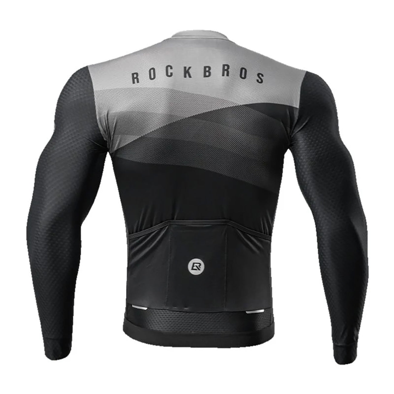 Cycling clothing – Spring/summer long-sleeved cycling jersey M - black - Carlat