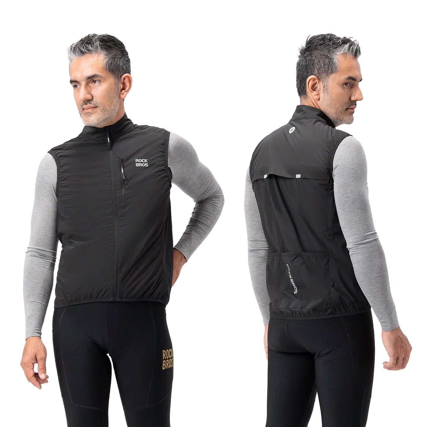 Cycling clothing – Thermal cycling vest size XXXL - black - Carlat