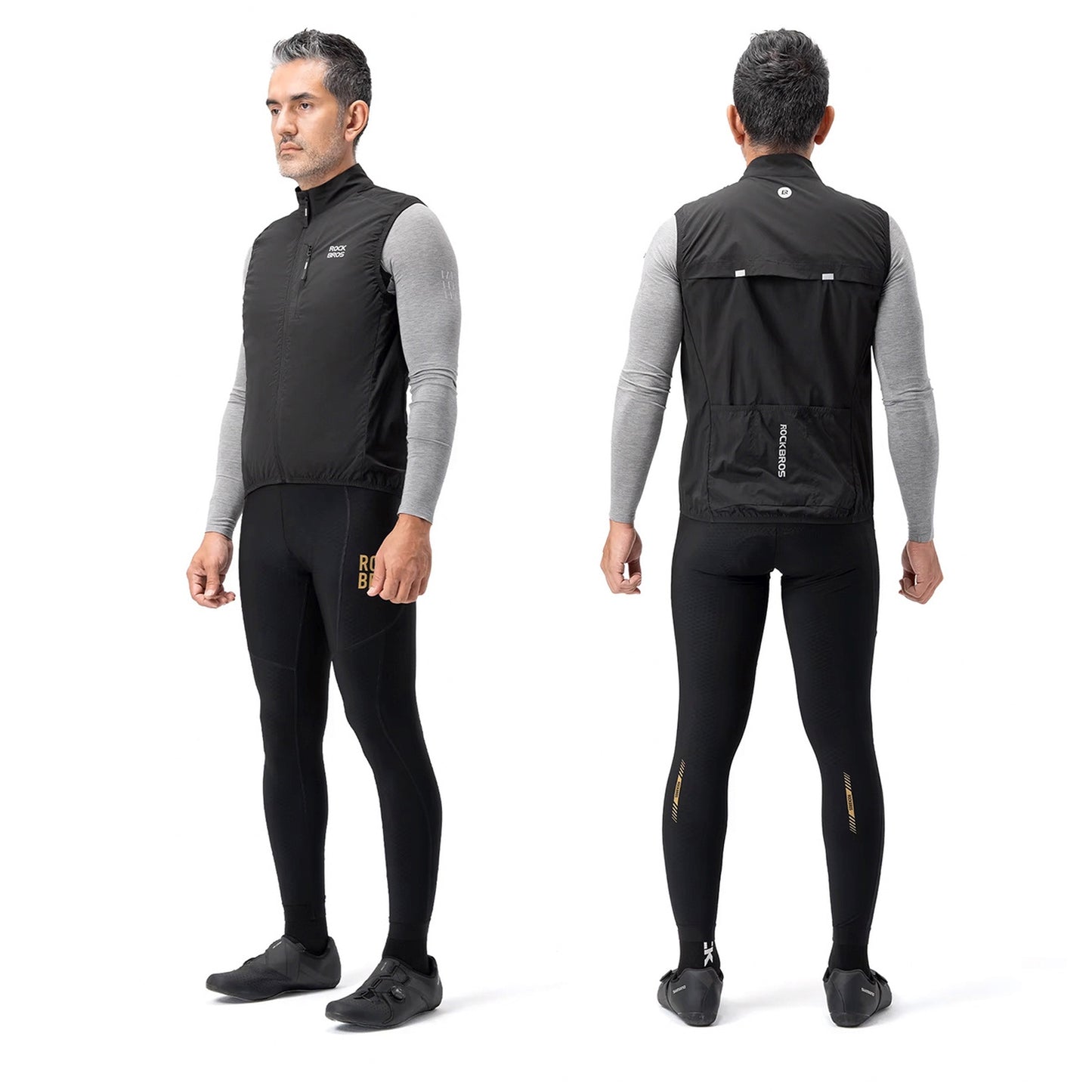 Cycling clothing – Thermal cycling vest size XXXL - black - Carlat