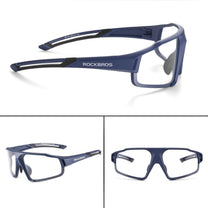 Cycling clothing – UV400 photochromic cycling glasses with case SP216BL - Carlat
