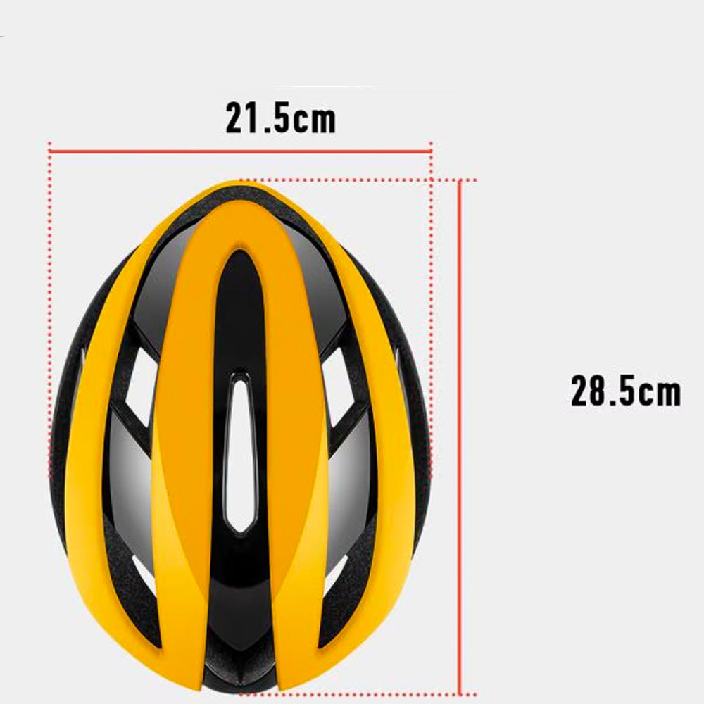Cycling clothing – Universal adjustable bicycle helmet, size L, black - Carlat
