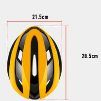 Cycling clothing – Universal adjustable bicycle helmet, size L, black - Carlat
