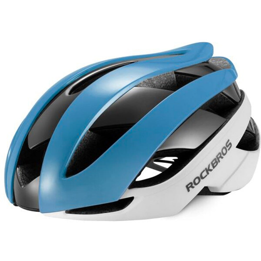 Cycling clothing – Universal adjustable bicycle helmet, size L, blue - Carlat