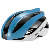 Cycling clothing – Universal adjustable bicycle helmet, size L, blue - Carlat