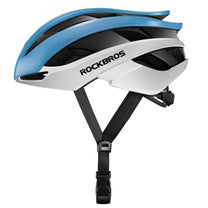 Cycling clothing – Universal adjustable bicycle helmet, size L, blue - Carlat