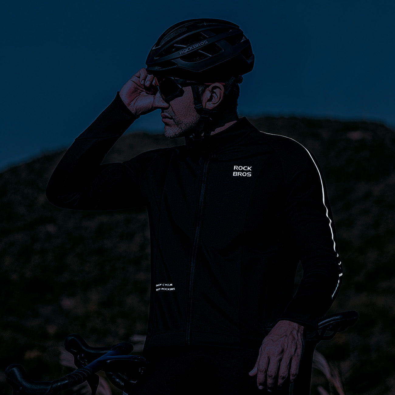 Cycling clothing – Warm autumn/winter XXL long-sleeved cycling jersey - Carlat