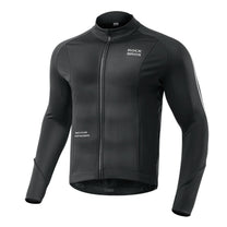 Cycling clothing – Warm long-sleeved cycling jersey autumn/winter L - Carlat