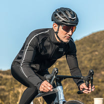 Cycling clothing – Warm long-sleeved cycling jersey autumn/winter L - Carlat