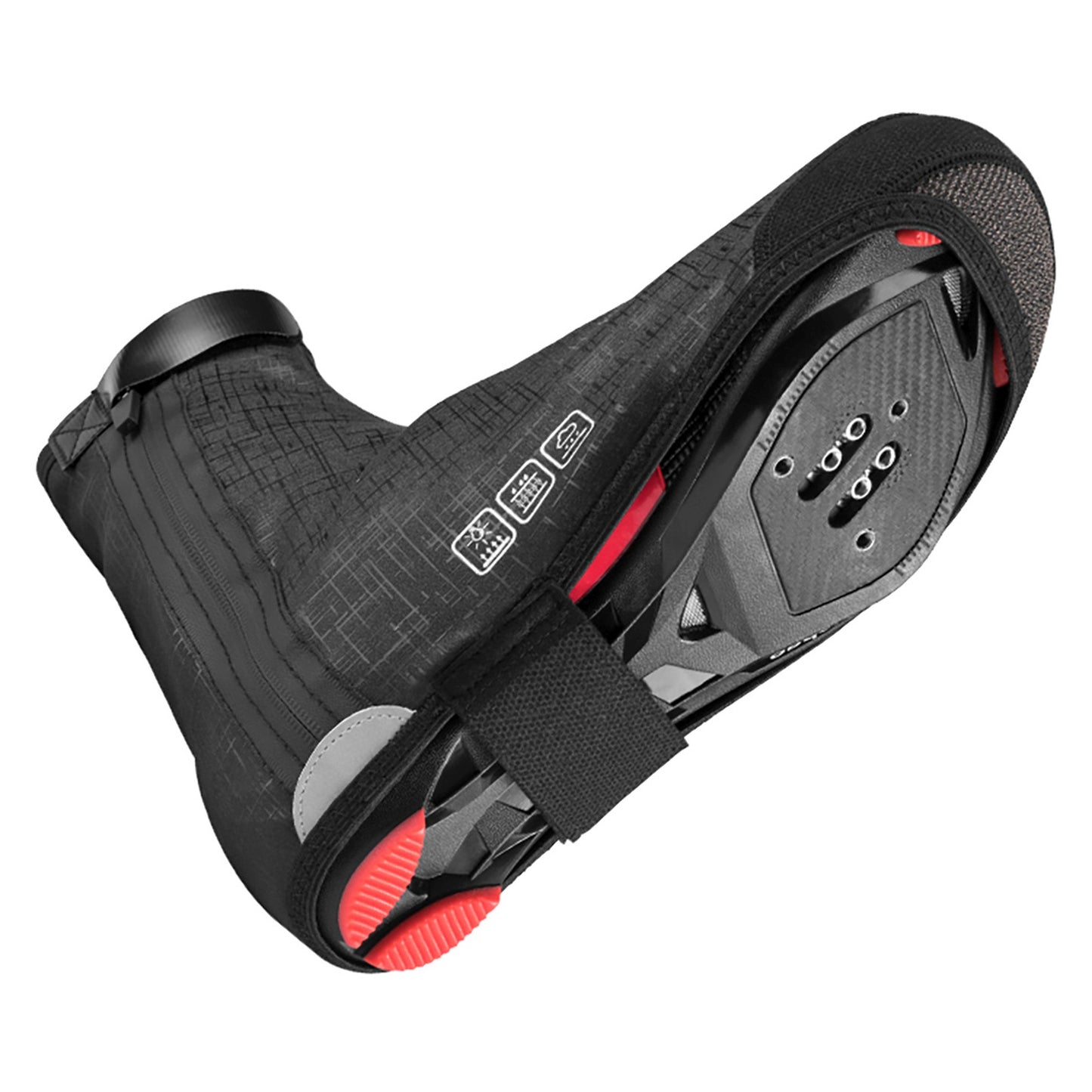 Cycling clothing – Windproof, waterproof shoe covers 42-46 cm - Carlat