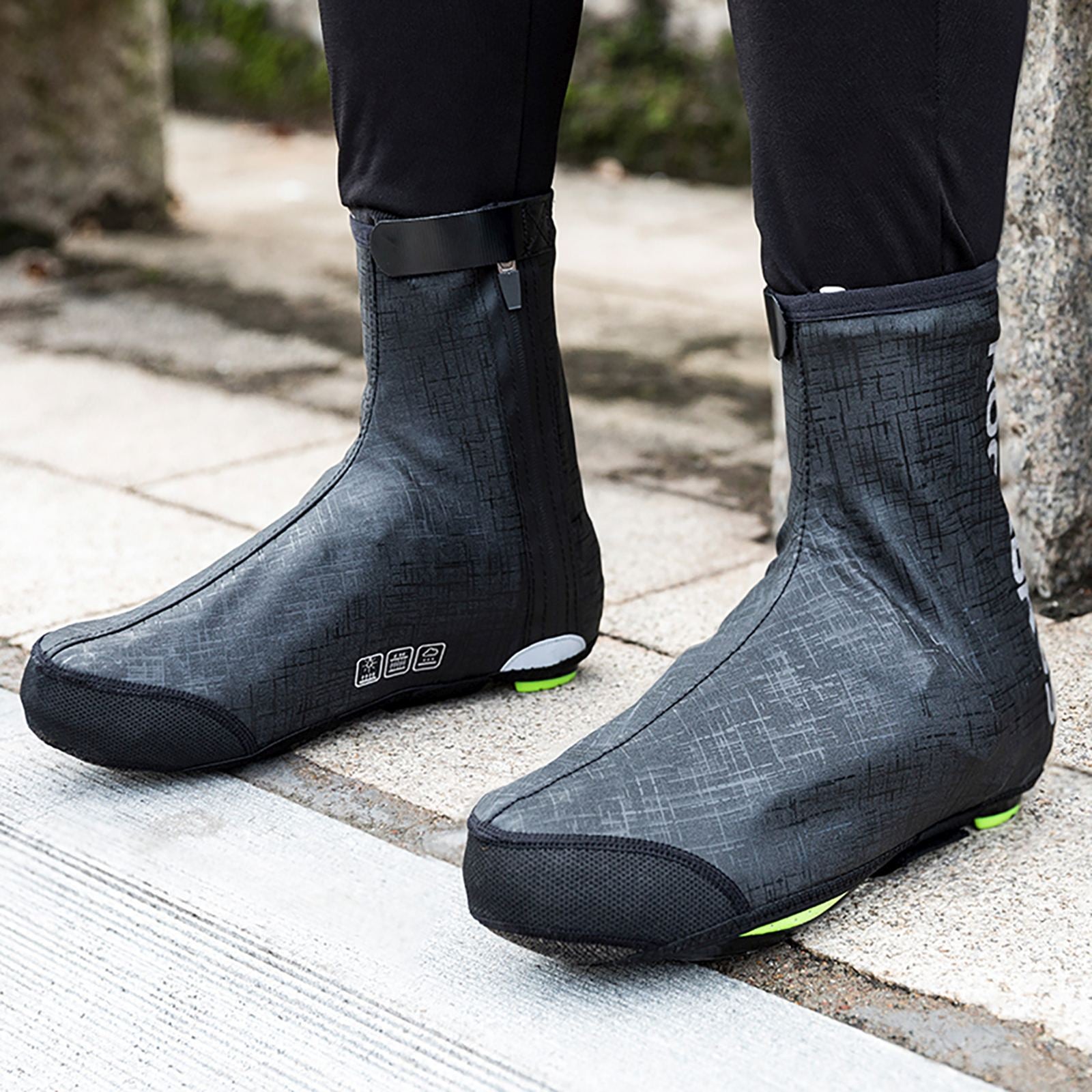 Cycling clothing – Windproof, waterproof shoe covers 42-46 cm - Carlat
