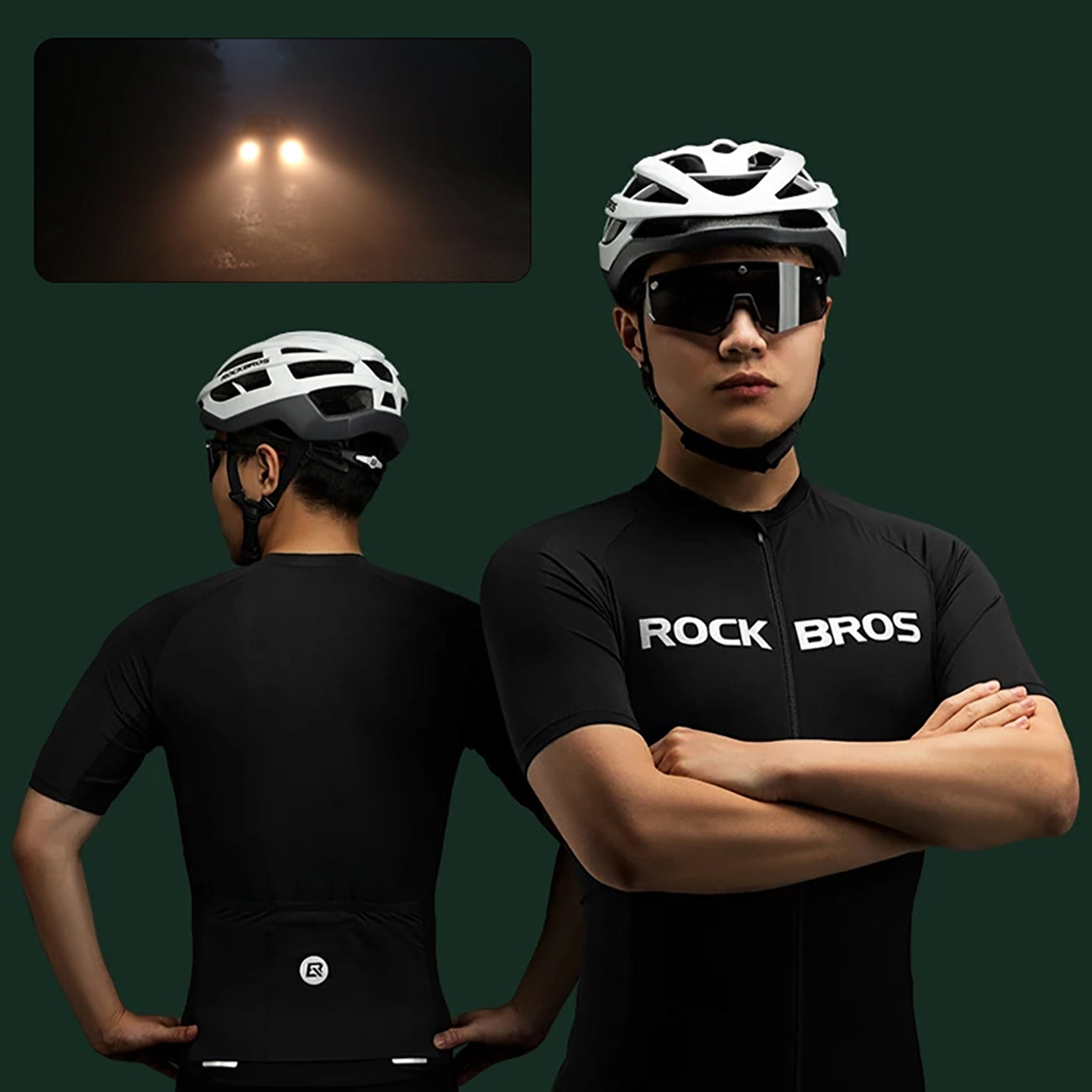 Cycling clothing – XXXXL short-sleeved cycling jersey - black - Carlat