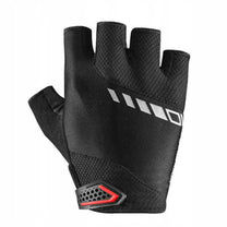 Cycling gloves with gel inserts, size XL, black - Carlat