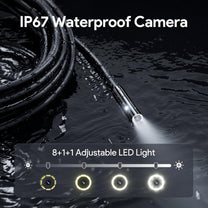 DEPSTECH DS620 Triple Lens Endoscope with Light - Carlat