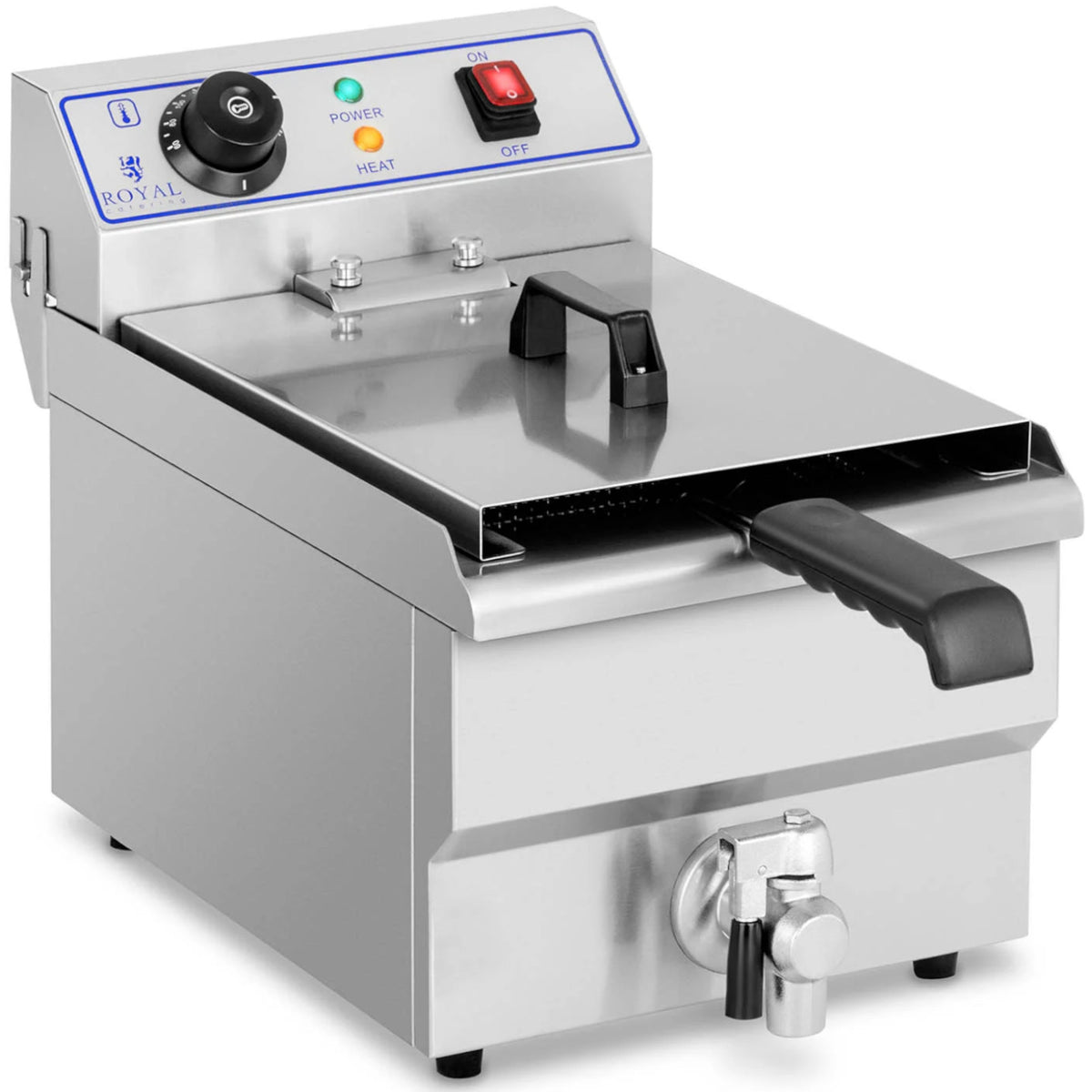 Deep Fryers – Adjustable electric catering fryer - 10 l - Carlat