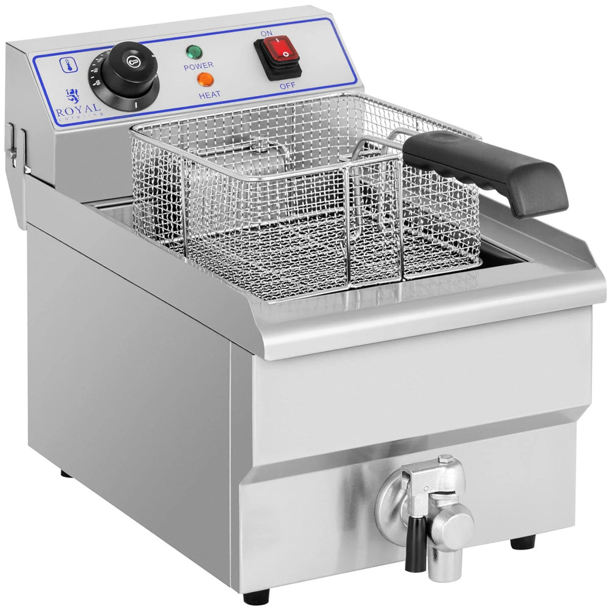 Deep Fryers – Adjustable electric catering fryer - 10 l - Carlat