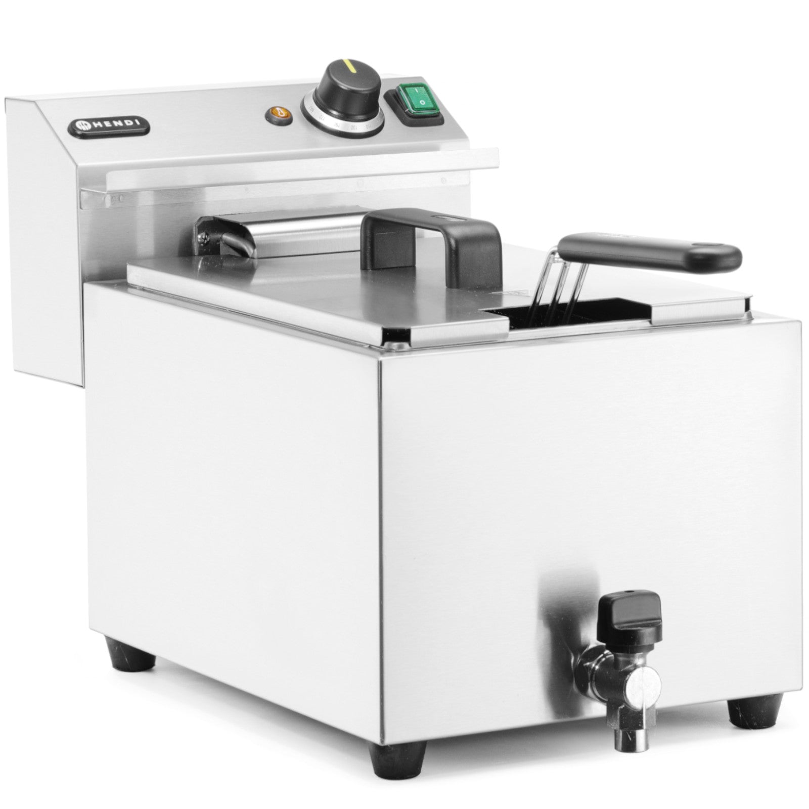 Deep Fryers – Adjustable electric fryer with drain tap 400 - Carlat