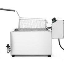 Deep Fryers – Adjustable electric fryer with drain tap 400 - Carlat