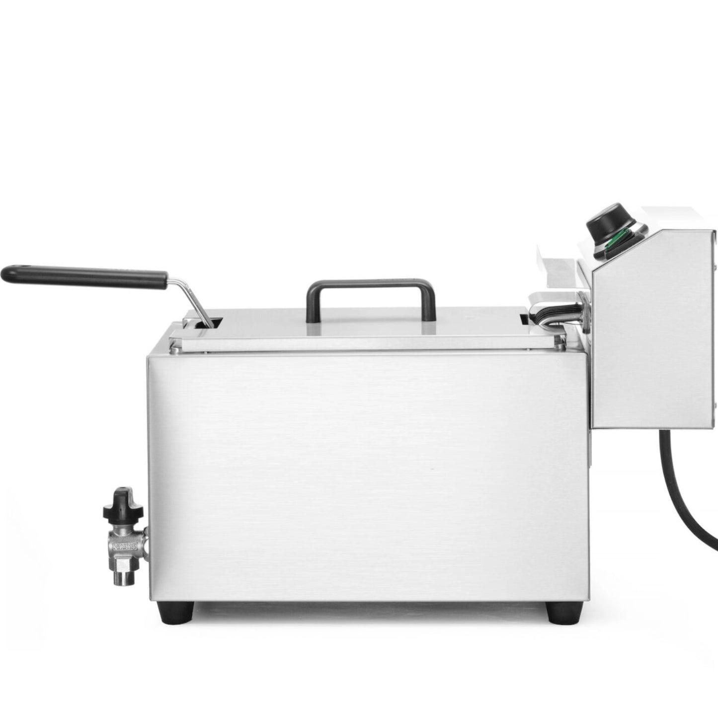 Deep Fryers – Adjustable electric fryer with drain tap 400 - Carlat