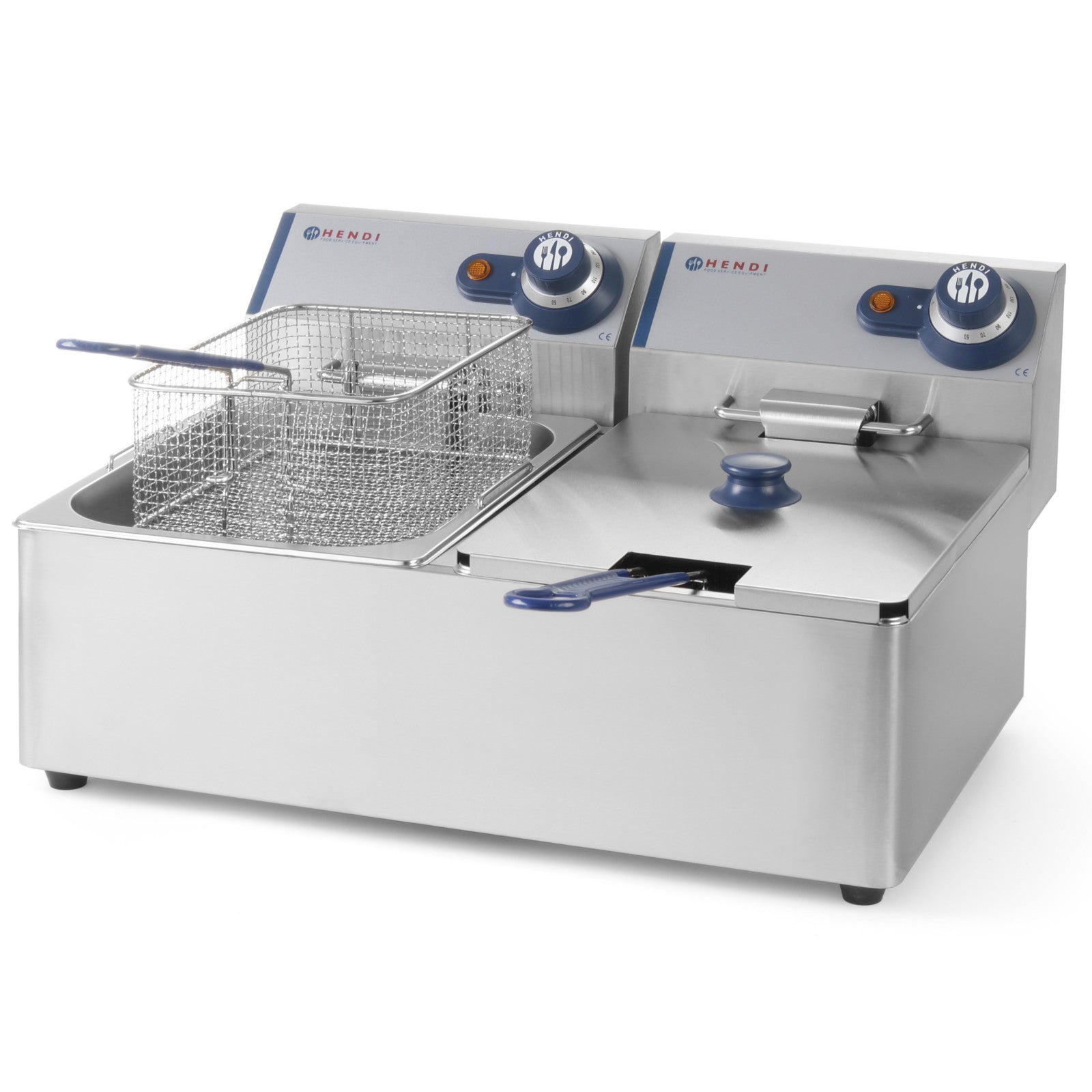 Deep Fryers – Blue Line double fryer 230V 2x3300W 2x6L - Carlat