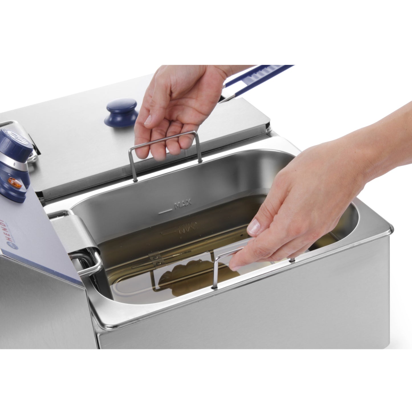 Deep Fryers – Blue Line double fryer 230V 2x3300W 2x6L - Carlat
